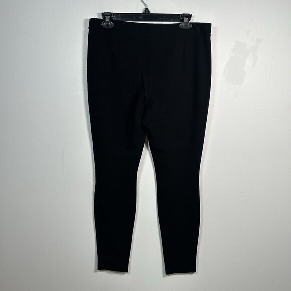 Dolce & Gabbana Dress Pants Black Italy Ankle Zip Stretch Women's Size 46 US 10 - Picture 3 of 8